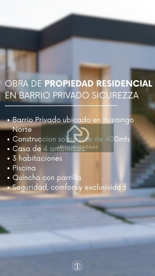 casa 4 ambientes en Ituzaingo Norte
