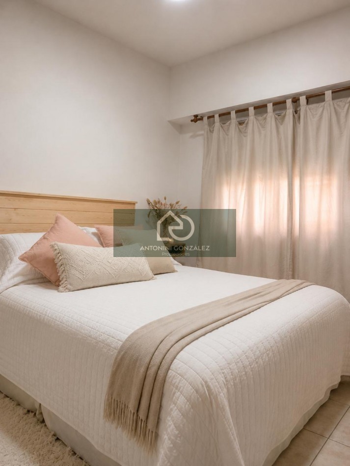 Departamento 2 Ambientes al Frente en Escalada 120 | Balcon Propio | Terraza y Laundry