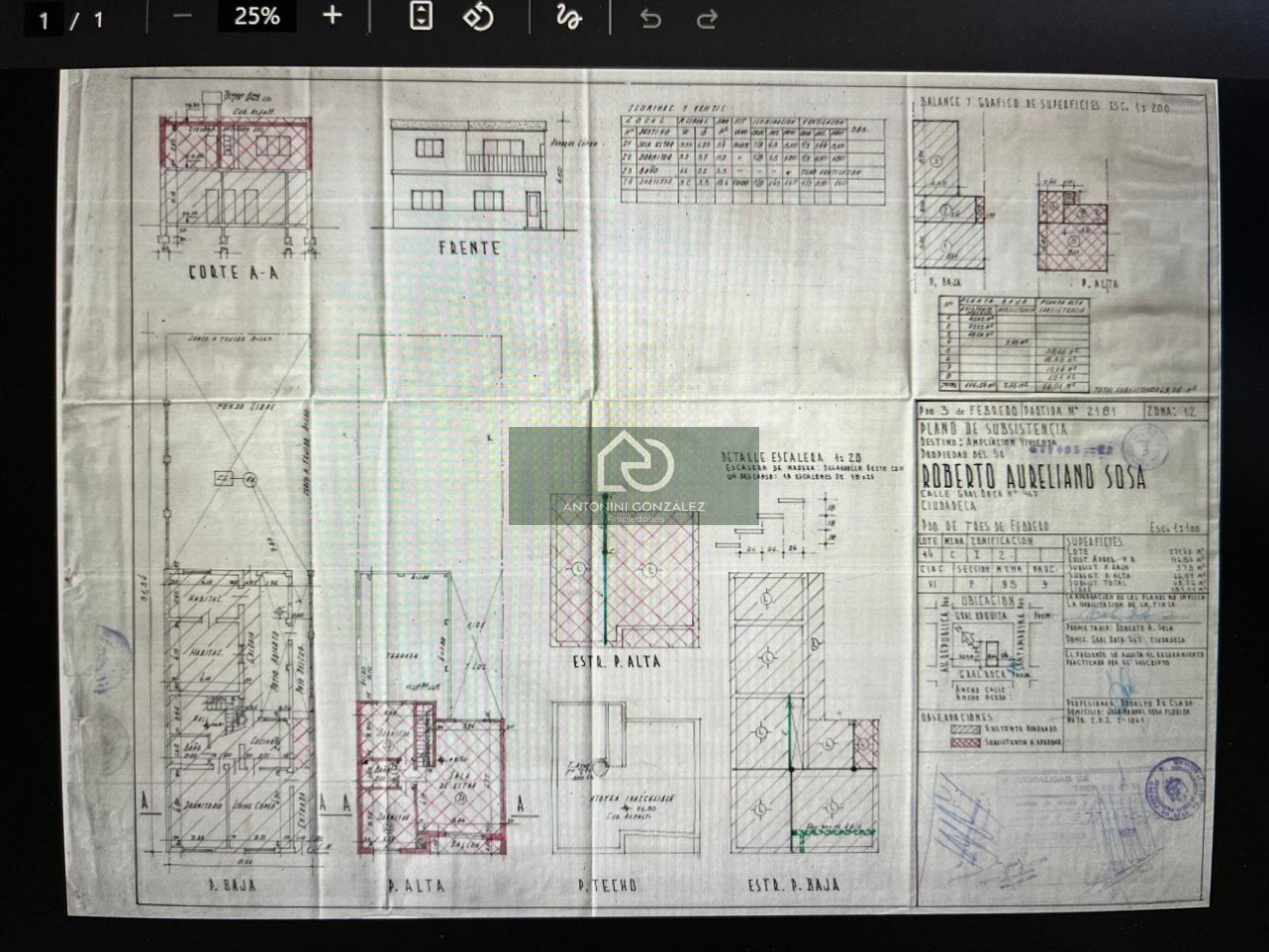 casa en venta 5 dormitorios en Ciudadela.